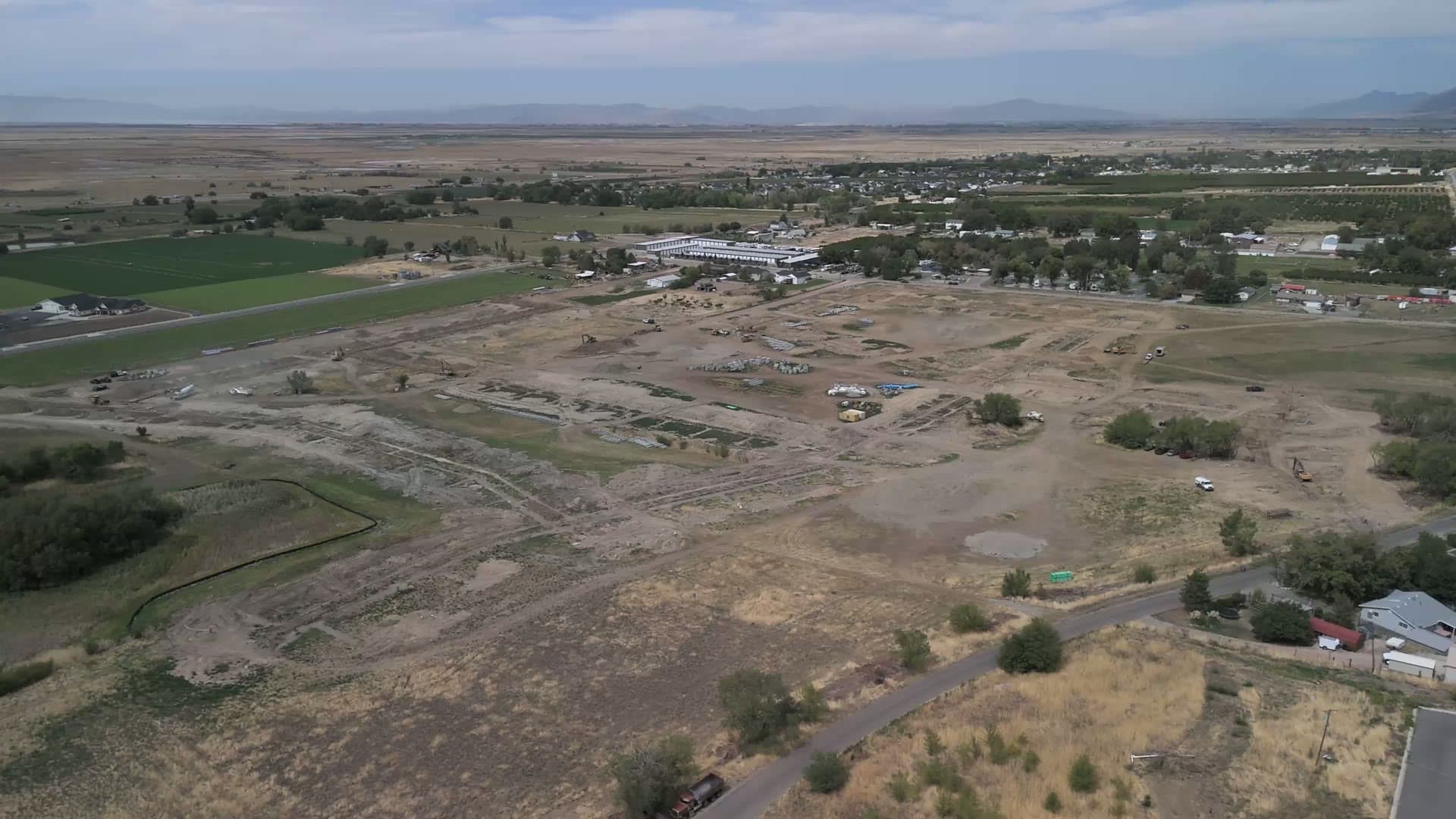 Existing Olsen Orchards site aerial